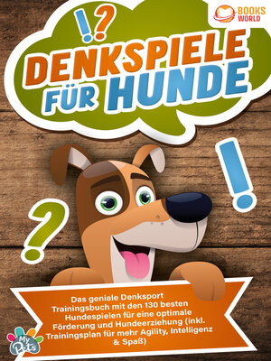 cover image of Denkspiele für Hunde